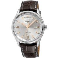 Gevril Men's Excelsior 48201 Swiss Automatic SW240 Watch in Brown