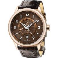 GV2 Men's Giromondo Brown Dial 42305 Swiss Quartz Watch