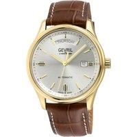 Gevril Men's Excelsior 48203 Swiss Automatic SW240 Watch in Brown