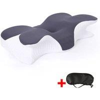 VOGREX Ergonomic Memory Foam Cervical Pillow for Neck Shoulder Pain Relief
