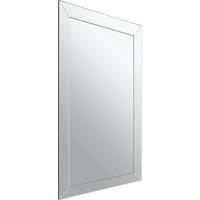 Orsina Sana Large Rectangular Wall Mirror in Clear
