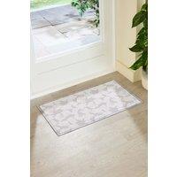Artsy Mats Taupe Paint Brush Indoor Outdoor Doormat (70 x 40cm) in Beige | Size: 40 cm x 70 cm