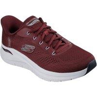 Skechers Men's Arch Fit 2.0 Lestur Trainer in Burgundy | Size: 9