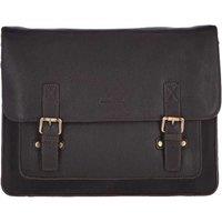 Ashwood Leather Men's 'Riccardo' Carry All Real Leather Messenger Bag in Brown