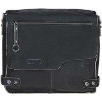 Real Leather Messenger Bag