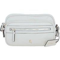 Ashwood Leather Women's 'Sogno di Cuoio' Compact Twin Zip Crossbody Bag in White