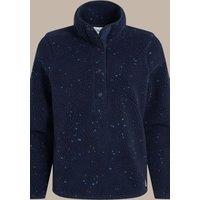 Craghoppers Women's Massey Overhead Insulating Borg Fleece in Blue | Size: 16