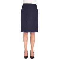 Brook Taverner Women's One Pluto Midi Skirt in Navy | Size: 14