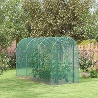 OUTSUNNY Fruit Cage, Plant Protection Tent, 1.2 x 3.6 x 1.9m in Green