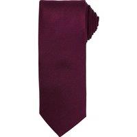 Premier Men's Micro Waffle Formal Work Tie in Aubergine