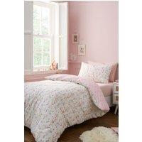 Belle & Boo 'Ballerina' Reversible Cotton Duvet Cover Set in Pink | Size: Single