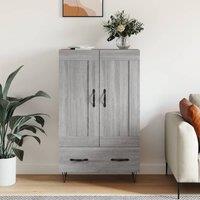 Berkfield Home Highboard Grey Sonoma 69.5x31x115 cm Engineered Wood