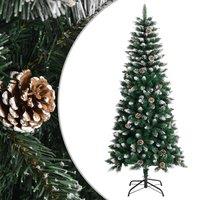 Berkfield Home Artificial Christmas Tree with Stand Green 150 cm PVC