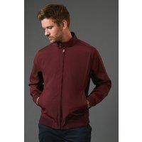 Burton Men's Burgundy Classic Harrington Jacket | Size: Small