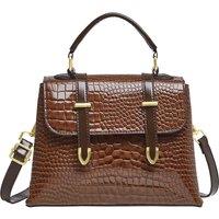 Classic Croc-Style Handbag