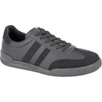 Rdek Men's Kite Synthetic Nubuck Trainers in True Black | Size: 8