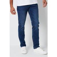 Threadbare Men's 'Islington' Slim Fit Jeans With Stretch in Blue | Size: 30R