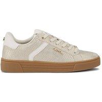 Carvela Women's 'Daze Gum' Trainers in Gold | Size: 8