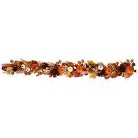 Country Living Autumn Harvest 6 Foot Autumn Garland in Orange