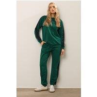 Long Tall Sally Women's Tall Cuffed Joggers in Green | Size: 18XL