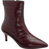 Ravel Women's 'Currans' Kitten Heel Ankle Boots in Burgundy | Size: 7