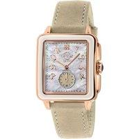 GV2 Women's Bari 9262 Brown Leather Swiss Quartz Watch in Tan