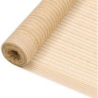 Berkfield Home Privacy Net Beige 1.2x25 m HDPE 150 g/m