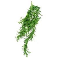 Leaf 80cm Hanging Artificial Staghorn Fern in Green