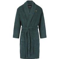 Lyle & Scott Men's Lucas Giftwrapped Bathrobe Ivy Green | Size: 2XL