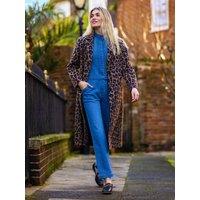 Brakeburn Women's Billie Denim Jumpsuit in Blue | Size: 14