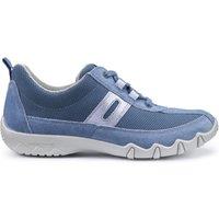 Hotter Women's Extra Wide  Leanne II' Active Shoes in Mid Blue | Size: 6.5