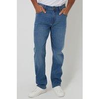 Threadbare Men's 'Canterbury' Straight Fit Jeans With Stretch in Pale Blue | Size: 32R