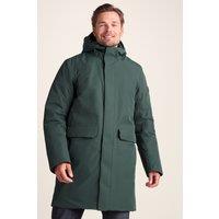 TOG24 Men's 'Aksel' RDS Waterproof Parka in Bottle Green | Size: Large