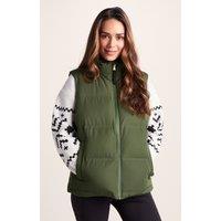 TOG24 Women's 'Elyna' Gilet in Dark Green | Size: 20