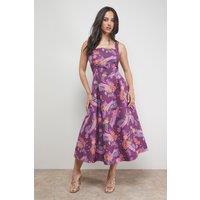 Oasis Women's Strappy Midi Prom Dress | Size: 10