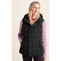 TOG24 Women's 'Wyness' Padded Gilet in Black | Size: 12