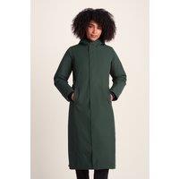 TOG24 Women's 'Uma' RDS Waterproof Down Parka in Bottle Green | Size: 20