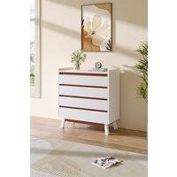 4-Tier Dresser Storage Cabinet with Drawers