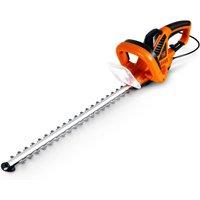 Superhandy Hedge Trimmer 600W- Electric Lightweight Hedge Cutter, Corded Garden Cutting & Trimming Hedge in Orange