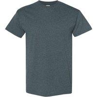 Gildan Men's Heavy Cotton Short Sleeve T-Shirt (Pack Of 5) in Dark Grey | Size: Medium