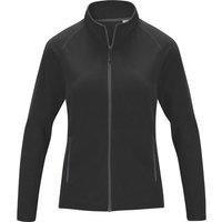 Elevate Women's Zelus Fleece Jacket in Black | Size: Large