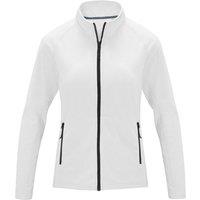 Elevate Women's Zelus Fleece Jacket in White | Size: Medium