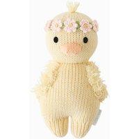 cuddle + kind Baby Animal Collection - Baby Duckling - Floral Crown - Blush in Yellow