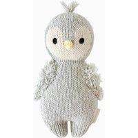 cuddle + kind Baby Animal Collection - Baby Penguin in Grey