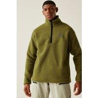 Dare 2b Men's Twin Tip Half-Zip Relaxed Insulating Active Fleece in Green | Size: Small