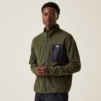 Regatta Men's 'Frankie' Full Zip Fleece in Green | Size: 4XL