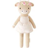 cuddle + kind Signature Collection - Amelia the Cow - Large in Light Brown