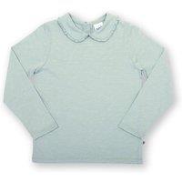 Kite Girl's Peter Pan Top in Green | Size: 12-18 m