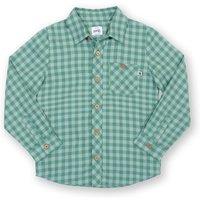 Kite Boy's Check Shirt Thyme in Green | Size: 18-24 m