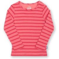 Kite Girl's Rosey Stripe T-Shirt in Pink | Size: 9-12 m